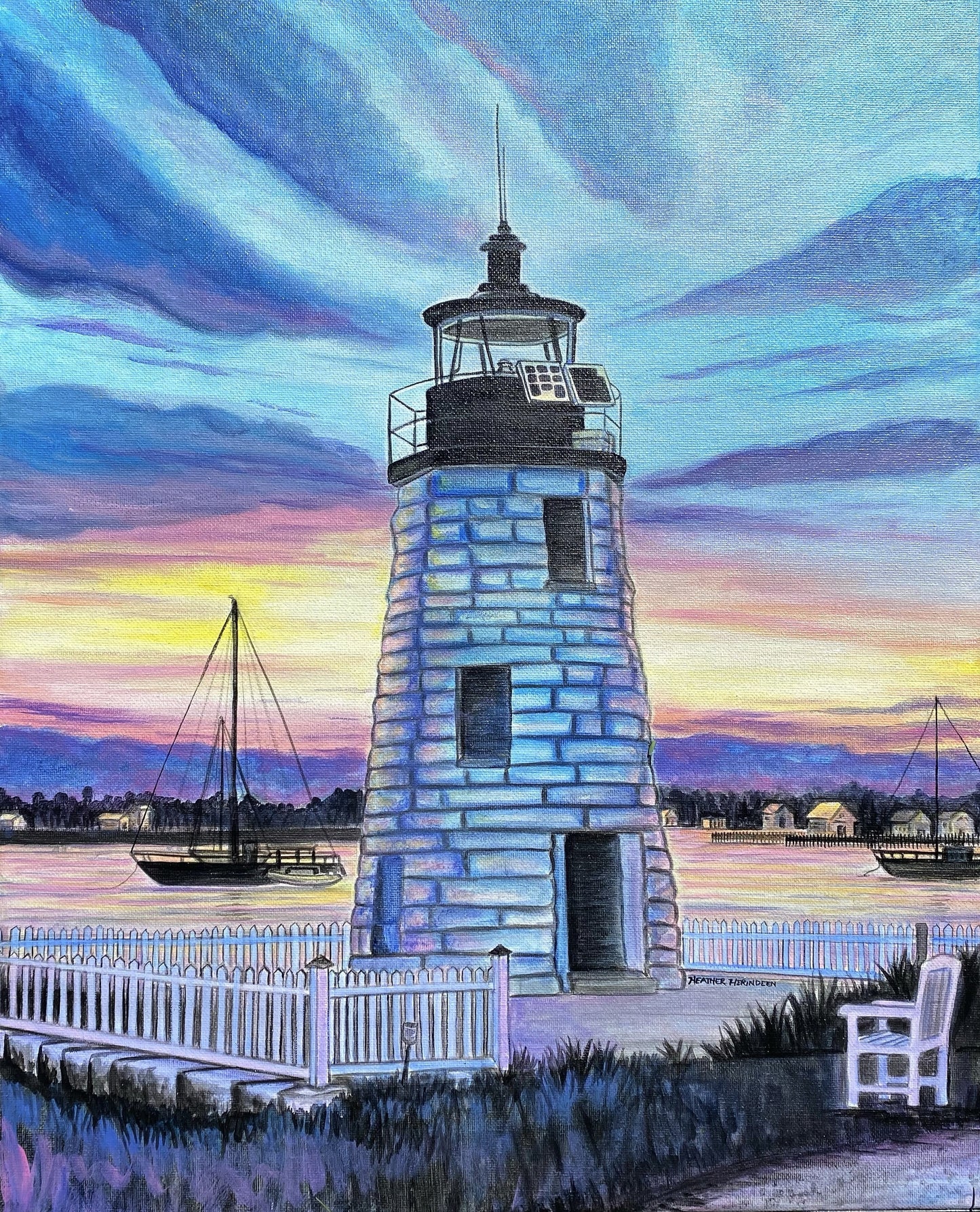The Lighthouse- 16x20inch Original Painting